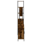 vidaXL Ensemble de meubles de salle de bain avec étagère 4 pcs Bois d'ingénierie Rangement moderne