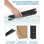 Étagères de rangement métalliques de garage, Étagères de garage réglables, Étagères à 5 niveaux, Racks utilitaires pour entrepôt, cellier, sous-sol