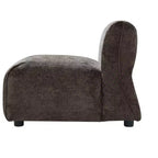 Fauteuil d'appoint rembourré avec pouf Lazy Single Sofa Lounge Chair Fauteuil de loisirs rembourré doux - ModernLuxe