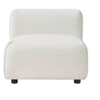 Fauteuil d'appoint rembourré avec pouf Lazy Single Sofa Lounge Chair Fauteuil de loisirs rembourré doux - ModernLuxe