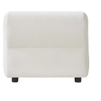 Fauteuil d'appoint rembourré avec pouf Lazy Single Sofa Lounge Chair Fauteuil de loisirs rembourré doux - ModernLuxe