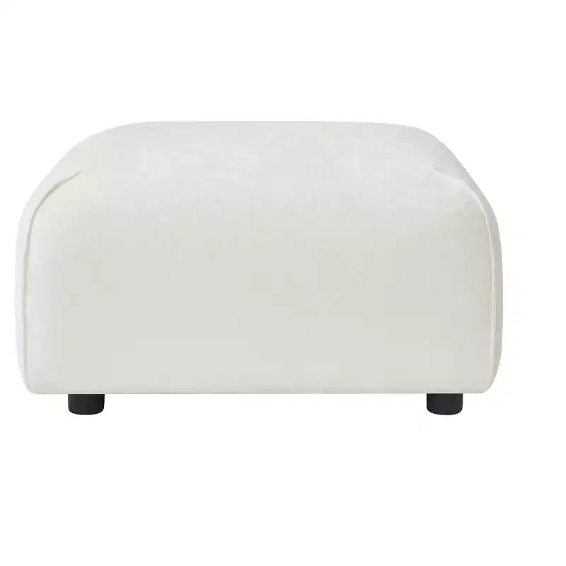 Fauteuil d'appoint rembourré avec pouf Lazy Single Sofa Lounge Chair Fauteuil de loisirs rembourré doux - ModernLuxe