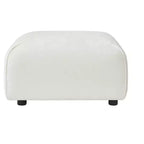 Fauteuil d'appoint rembourré avec pouf Lazy Single Sofa Lounge Chair Fauteuil de loisirs rembourré doux - ModernLuxe