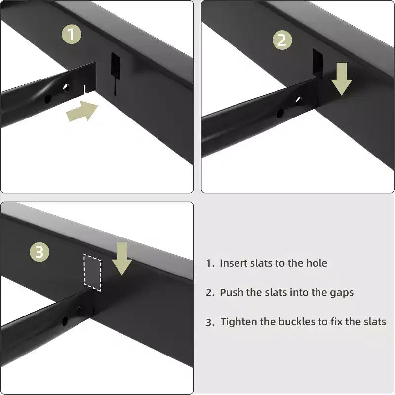 Lit King en métal capitonné avec tête de lit surpiquée, lit plateforme en similicuir avec support à lattes en acier, sommier tapissier en option, beige