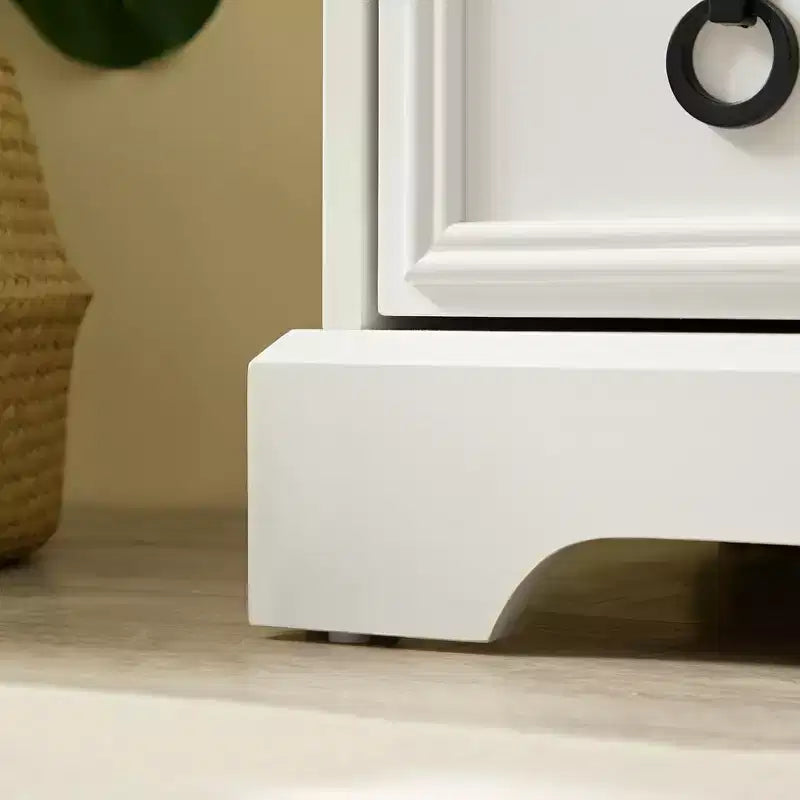 Commode moderne à 6 tiroirs, commode haute avec poignée facile à tirer, pour chambre ou couloir