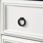 Commode moderne à 6 tiroirs, commode haute avec poignée facile à tirer, pour chambre ou couloir