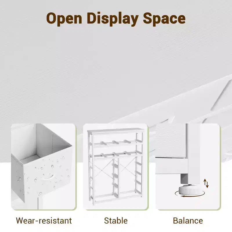 Commode pour Chambre à Coucher, Grande Commode de Rangement en Tissu à 16 Tiroirs, 101,3 cm (L) x 130 cm (H) pour la Maison