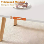 Table basse pliante en bois, Table d'appoint pliante pour ordinateur portable pour petits espaces, Table d'étude basse pour s'asseoir au sol pour le salon, la chambre à coucher, le bureau, le magasin