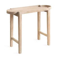 Kate and Laurel Jovie Wood Console Table, 38x14x30, Natural