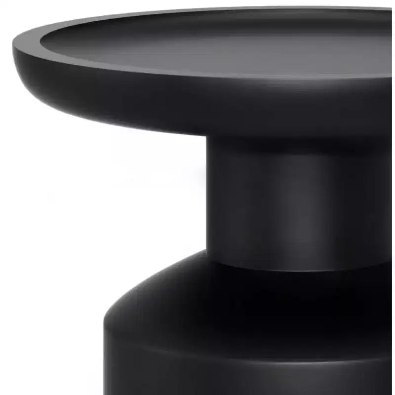 Table d'appoint Norbury de 16 pouces de large en manguier massif, style bohème, assemblée