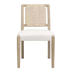 Ensemble de salle à manger rond 5 pièces moderne Christopher Knight Home Seema avec chaises rembourrées en bois d'hévéa