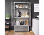 Armoire de rangement Seville Classics UltraHD avec tiroir inférieur, 36 L x 18 P x 72 H
