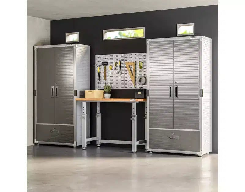 Armoire de rangement Seville Classics UltraHD avec tiroir inférieur, 36 L x 18 P x 72 H