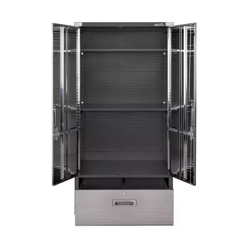 Armoire de rangement Seville Classics UltraHD avec tiroir inférieur, 36 L x 18 P x 72 H