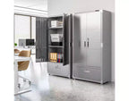 Armoire de rangement Seville Classics UltraHD avec tiroir inférieur, 36 L x 18 P x 72 H