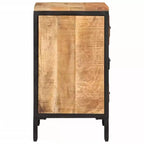 vidaXL Table de chevet Couleur bois naturel
