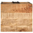 vidaXL Table de chevet Couleur bois naturel