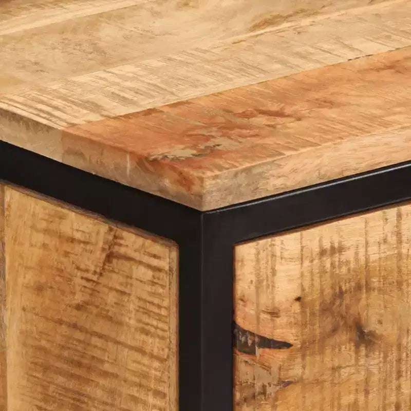 vidaXL Table de chevet Couleur bois naturel