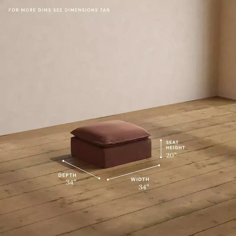 Anabei Pouf Modulaire Lavable | Siège Memorix+