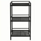 Étagère de Rangement 3 ou 4 Niveaux, Étagère Murale Évolutive, Unité de Rangement pour Salle de Bain, Salon, Chambre, Bureau