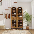 Meuble de rangement pour chaussures hautes et étagère ELECWISH