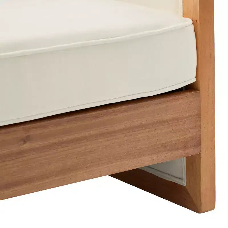 Canapé 3 places Christopher Knight Home Emanuelle de 77,8 po en bois d'hévéa moderne avec revêtement en chenille