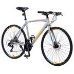 Vélo NAYSAYE 27,5 pouces 3x8/24 vitesses, freins à disque, cadre en aluminium, pour hommes et femmes, adolescents et adultes, pour le cyclisme urbain, 67,32 x 14,56 x 39,37