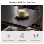 Bureau d'ordinateur noir en forme de L de 47 pouces avec station de charge, bureau de jeu réversible, lumières LED, classeur, support d'écran, étagères de rangement pour bureau à domicile