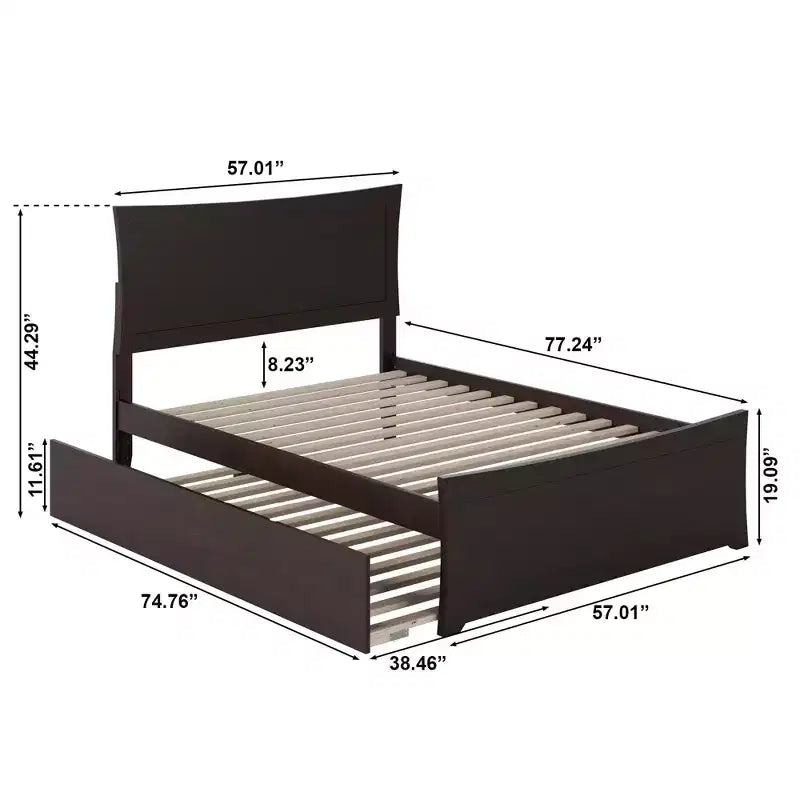 Têtes de lit autoportantes HomeStock avec cadre de lit