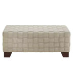 Arvo Walnut Finish Woven Bench - iNSPIRE Q