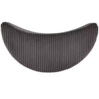 Pouf Louth Wale en velours côtelé et demi-lune - iNSPIRE Q
