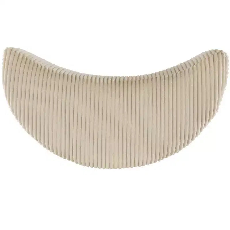 Louth Wale Corduroy Crescent Moon Ottoman - iNSPIRE Q