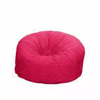 Pouf poire géant Ultimate Sack de 1,5 m en mousse remplie et fourrure lavable, rose