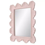 Miroir Mural Ondulé Uttermost Sea Corail Rose 27 1/4 x 34 1/4