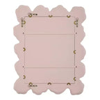 Miroir Mural Ondulé Uttermost Sea Corail Rose 27 1/4 x 34 1/4