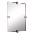 Miroir mural Uttermost Bateau Brosse Canon 25 1/4 x 37 1/4