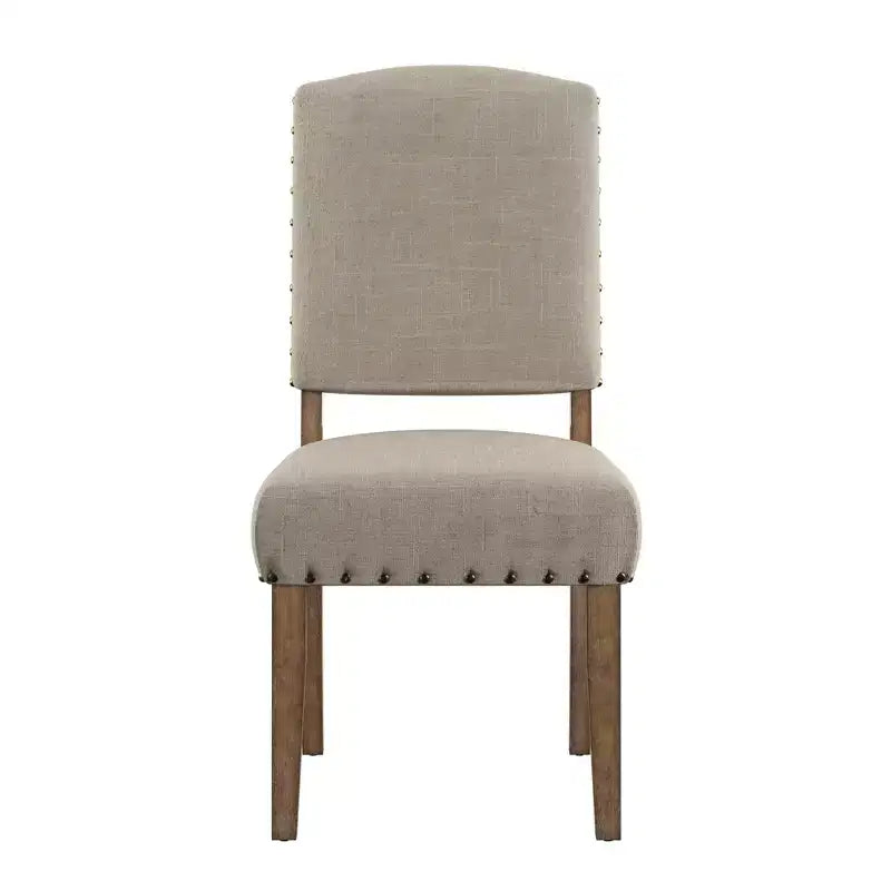 Chaises de salle à manger capitonnées Cobble Hill (lot de 2) - iNSPIREQ