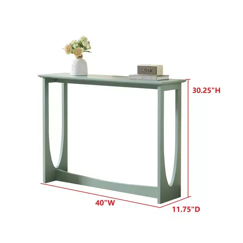Kings Brand Furniture Console Table étroite 2 niveaux rectangulaire moderne Table de canapé pour entrée, couloir, salon