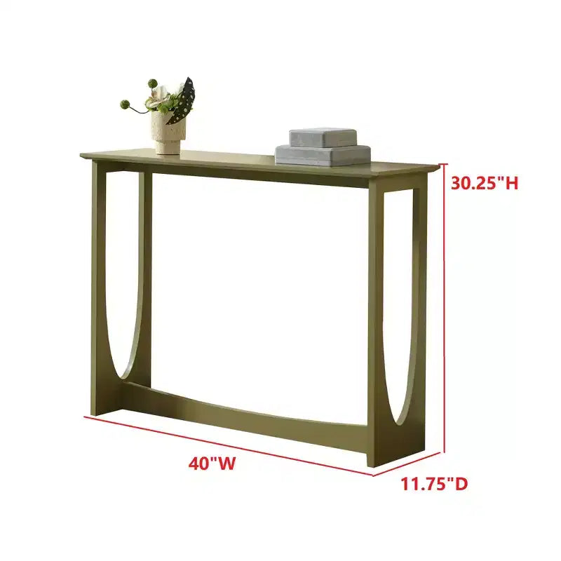 Kings Brand Furniture Console Table étroite 2 niveaux rectangulaire moderne Table de canapé pour entrée, couloir, salon