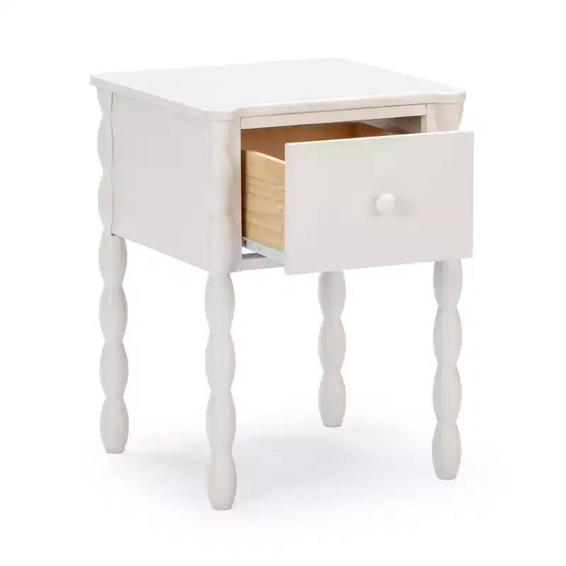Table de chevet Jenny Lind à 1 tiroir (456x456/18x18)