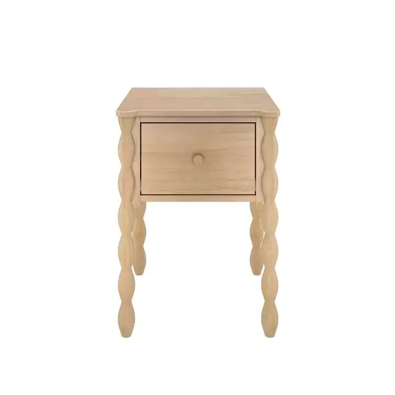 Table de chevet Jenny Lind à 1 tiroir (456x456/18x18)
