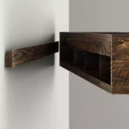 Étagère flottante rustique/Poutre de cheminée (72 po / 1829 mm)