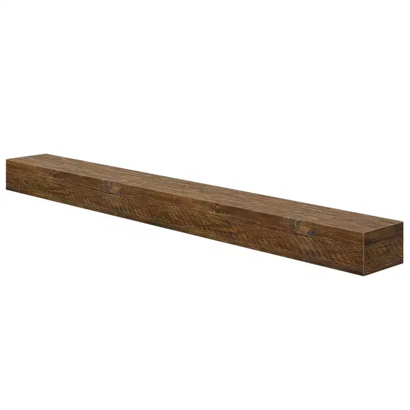 Étagère flottante rustique/Poutre de cheminée (72 po / 1829 mm)