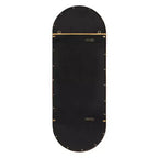 Miroir ovale haut Uttermost Varina 60 x 22 en or