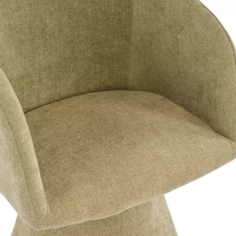 Christopher Knight Home Chai, chaises de salle à manger modernes rembourrées en métal pivotantes à 180° (Lot de 2)