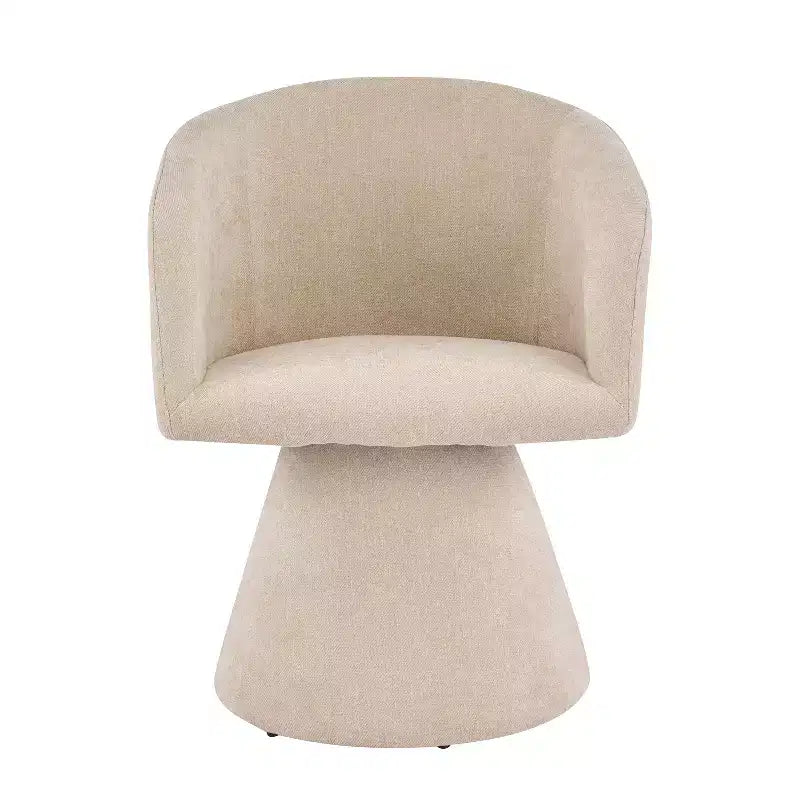 Christopher Knight Home Chai, chaises de salle à manger modernes rembourrées en métal pivotantes à 180° (Lot de 2)