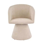 Christopher Knight Home Chai, chaises de salle à manger modernes rembourrées en métal pivotantes à 180° (Lot de 2)