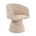 Christopher Knight Home Chai, chaises de salle à manger modernes rembourrées en métal pivotantes à 180° (Lot de 2)