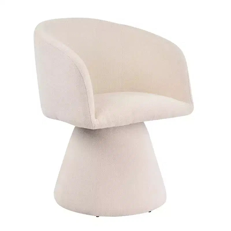Christopher Knight Home Chai, chaises de salle à manger modernes rembourrées en métal pivotantes à 180° (Lot de 2)