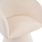 Christopher Knight Home Chai, chaises de salle à manger modernes rembourrées en métal pivotantes à 180° (Lot de 2)